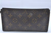 Authentic Louis Vuitton Monogram Pouch For Bucket GM LV Junk H6733