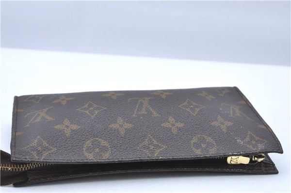 Authentic Louis Vuitton Monogram Pouch For Bucket GM LV Junk H6733