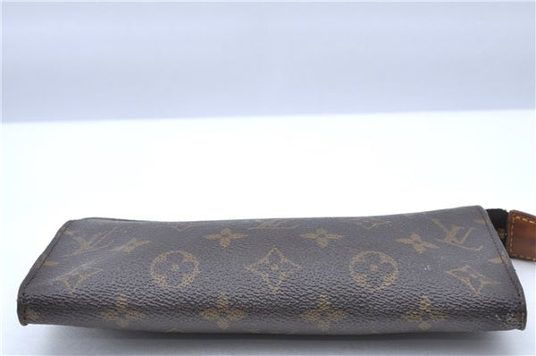 Authentic Louis Vuitton Monogram Pouch For Bucket GM LV Junk H6733