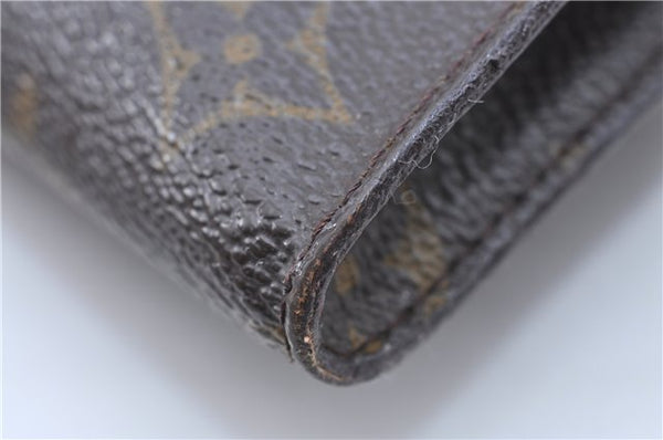 Authentic Louis Vuitton Monogram Pouch For Bucket GM LV Junk H6733