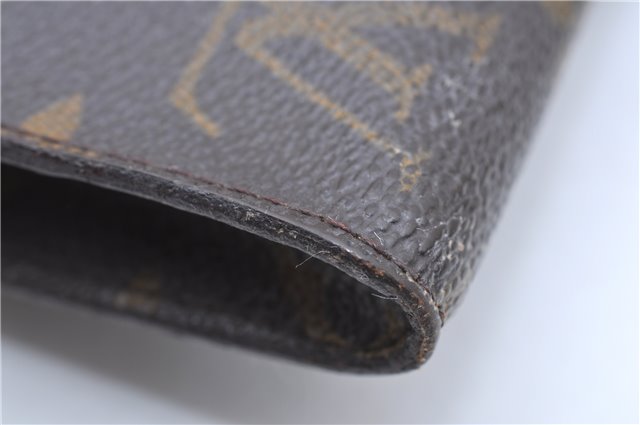 Authentic Louis Vuitton Monogram Pouch For Bucket GM LV Junk H6733