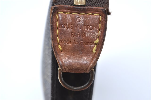 Authentic Louis Vuitton Monogram Pouch For Bucket GM LV Junk H6733