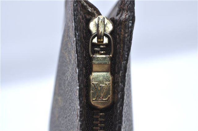 Authentic Louis Vuitton Monogram Pouch For Bucket GM LV Junk H6733