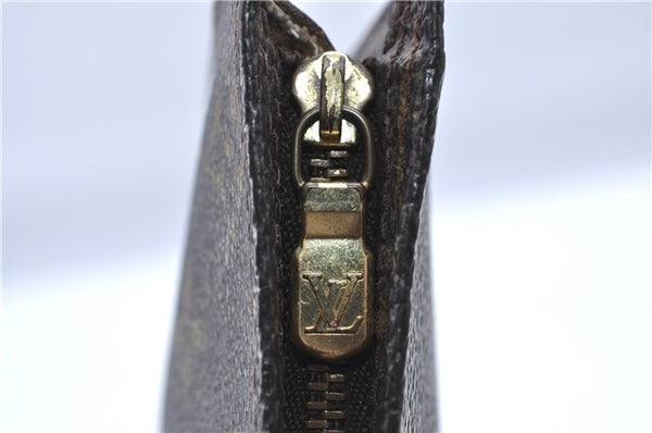 Authentic Louis Vuitton Monogram Pouch For Bucket GM LV Junk H6733