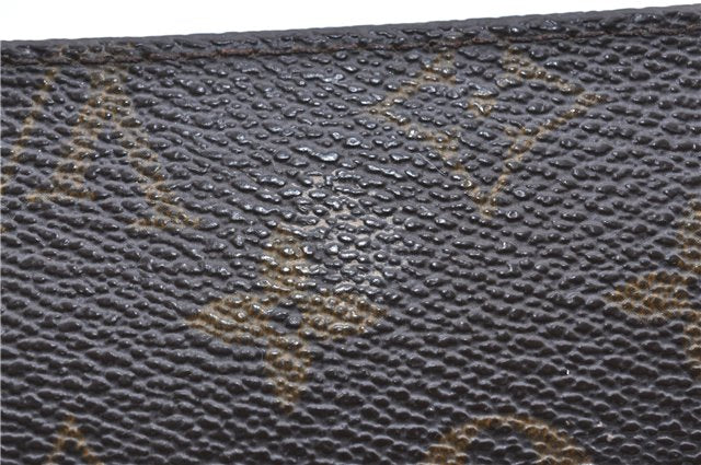Authentic Louis Vuitton Monogram Pouch For Bucket GM LV Junk H6733