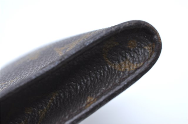 Authentic Louis Vuitton Monogram Pouch For Bucket GM LV Junk H6733