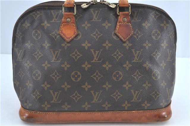 Authentic Louis Vuitton Monogram Alma Hand Bag M51130 LV H6741