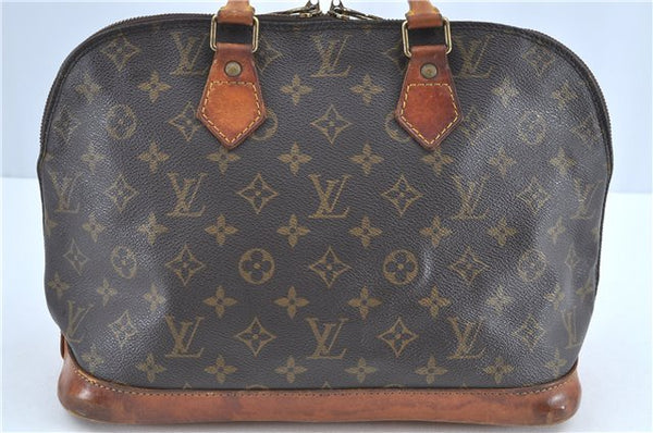 Authentic Louis Vuitton Monogram Alma Hand Bag M51130 LV H6741
