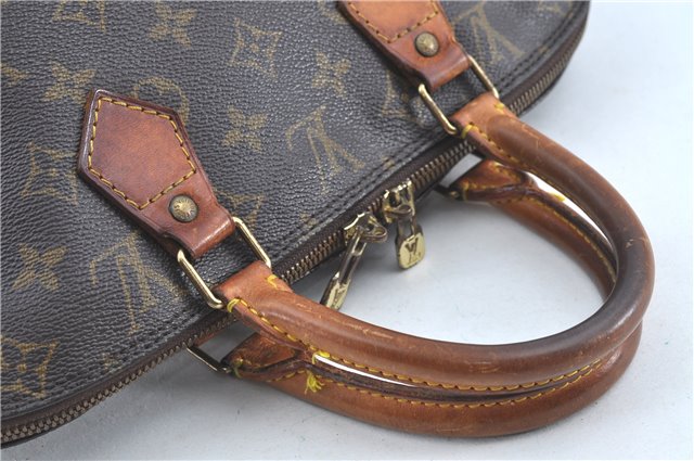 Authentic Louis Vuitton Monogram Alma Hand Bag M51130 LV H6741