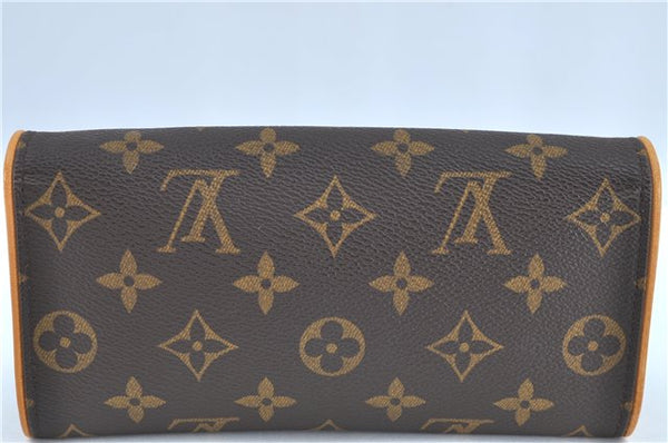 Authentic Louis Vuitton Monogram Pochette Twin PM Shoulder Bag M51854 LV H6757