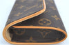 Authentic Louis Vuitton Monogram Pochette Twin PM Shoulder Bag M51854 LV H6757