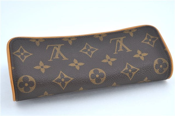 Authentic Louis Vuitton Monogram Pochette Twin PM Shoulder Bag M51854 LV H6757