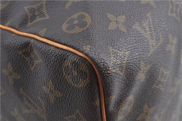 Authentic Louis Vuitton Monogram Speedy 35 Hand Bag M41524 LV H6758