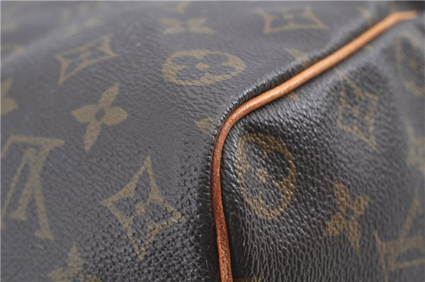 Authentic Louis Vuitton Monogram Speedy 35 Hand Bag M41524 LV H6758