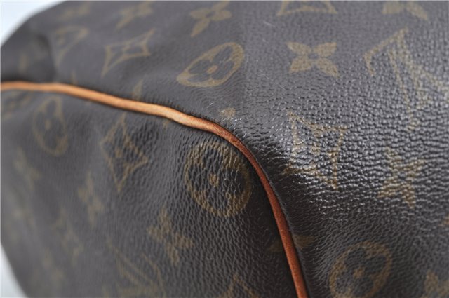 Authentic Louis Vuitton Monogram Speedy 35 Hand Bag M41524 LV H6758