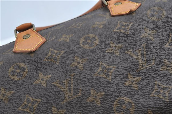 Authentic Louis Vuitton Monogram Speedy 35 Hand Bag M41524 LV H6758