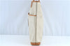 Authentic GUCCI Micro GG PVC Leather Shoulder Tote Bag Ivory Brown H6773