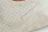 Authentic GUCCI Micro GG PVC Leather Shoulder Tote Bag Ivory Brown H6773