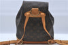 Authentic Louis Vuitton Monogram Montsouris MM Backpack M51136 LV H6789