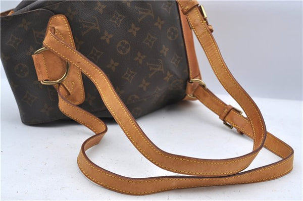 Authentic Louis Vuitton Monogram Montsouris MM Backpack M51136 LV H6789