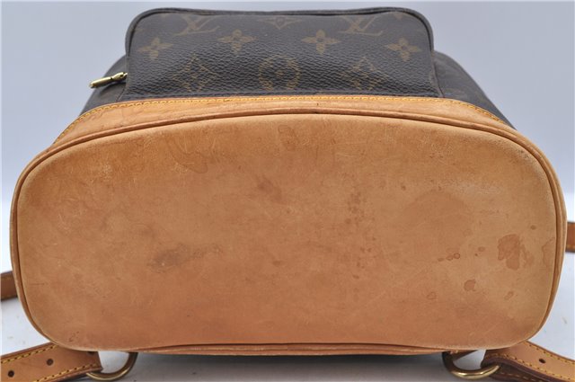 Authentic Louis Vuitton Monogram Montsouris MM Backpack M51136 LV H6789