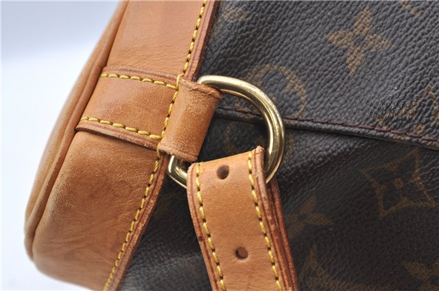 Authentic Louis Vuitton Monogram Montsouris MM Backpack M51136 LV H6789