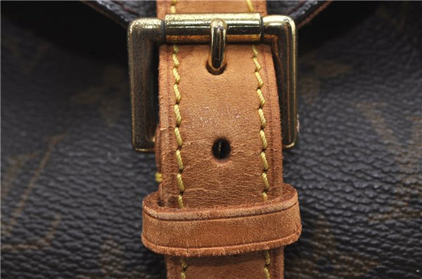 Authentic Louis Vuitton Monogram Montsouris MM Backpack M51136 LV H6789