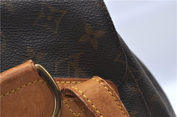 Authentic Louis Vuitton Monogram Montsouris MM Backpack M51136 LV H6789