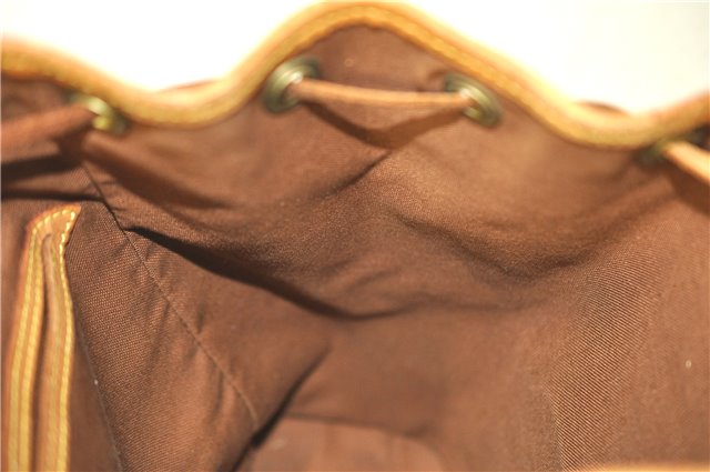 Authentic Louis Vuitton Monogram Montsouris MM Backpack M51136 LV H6789