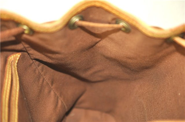 Authentic Louis Vuitton Monogram Montsouris MM Backpack M51136 LV H6789