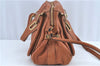 Authentic Chloe Paraty 2Way Shoulder Cross Body Hand Bag Brown H6822