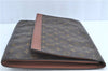 Authentic Louis Vuitton Monogram Porte Envelope Clutch Bag M51801 LV H6828