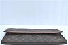 Authentic Louis Vuitton Monogram Porte Envelope Clutch Bag M51801 LV H6828