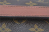 Authentic Louis Vuitton Monogram Porte Envelope Clutch Bag M51801 LV H6828