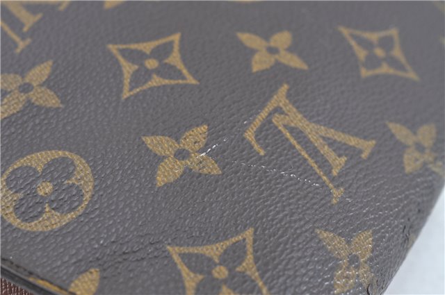 Authentic Louis Vuitton Monogram Porte Envelope Clutch Bag M51801 LV H6828
