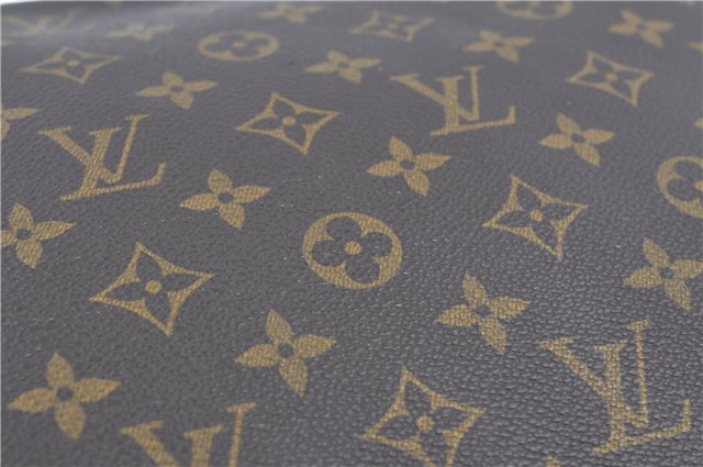 Authentic Louis Vuitton Monogram Porte Envelope Clutch Bag M51801 LV H6828