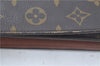 Authentic Louis Vuitton Monogram Porte Envelope Clutch Bag M51801 LV H6828