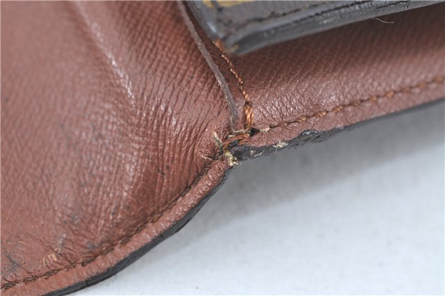 Authentic Louis Vuitton Monogram Porte Envelope Clutch Bag M51801 LV H6828