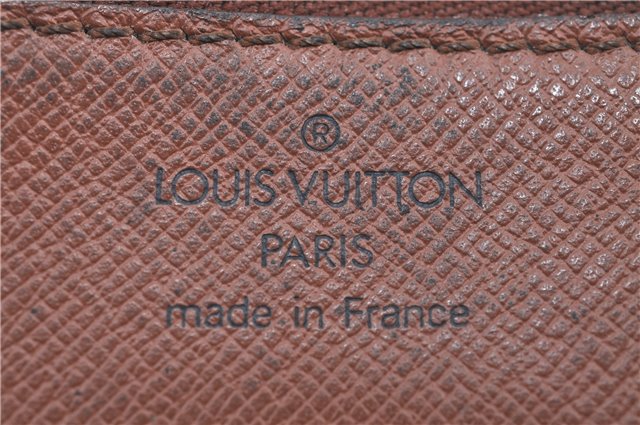 Authentic Louis Vuitton Monogram Porte Envelope Clutch Bag M51801 LV H6828