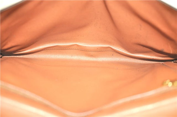 Authentic Louis Vuitton Monogram Porte Envelope Clutch Bag M51801 LV H6828