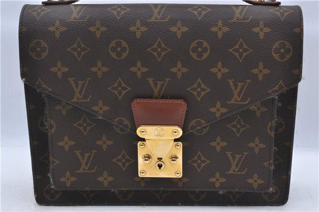 Authentic Louis Vuitton Monogram Monceau 2Way Shoulder Hand Bag M51185 LV H6844