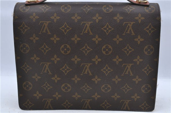 Authentic Louis Vuitton Monogram Monceau 2Way Shoulder Hand Bag M51185 LV H6844