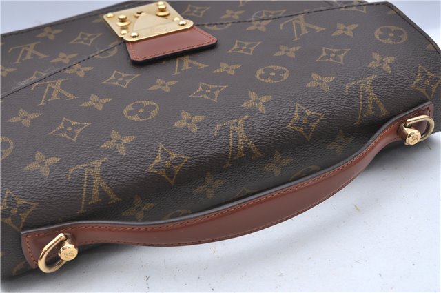 Authentic Louis Vuitton Monogram Monceau 2Way Shoulder Hand Bag M51185 LV H6844