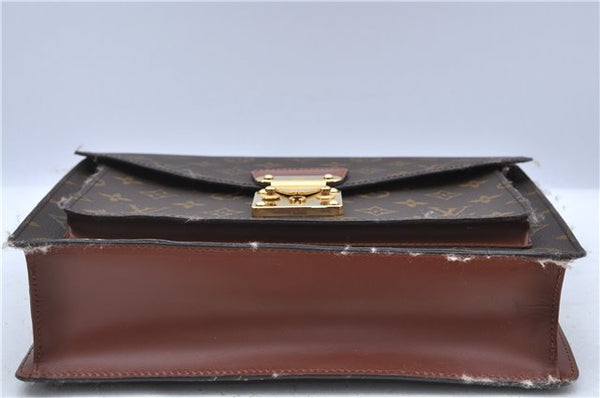 Authentic Louis Vuitton Monogram Monceau 2Way Shoulder Hand Bag M51185 LV H6844