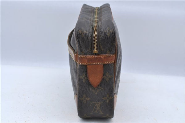 Authentic Louis Vuitton Monogram Compiegne 28 Clutch Hand Bag M51845 LV H6846