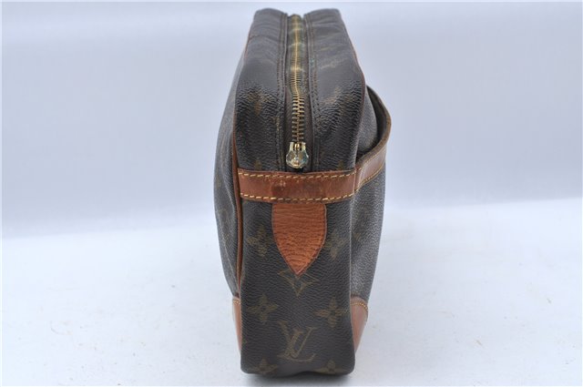 Authentic Louis Vuitton Monogram Compiegne 28 Clutch Hand Bag M51845 LV H6846