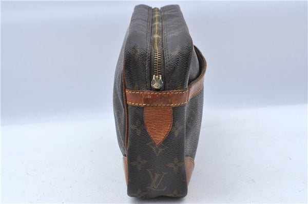 Authentic Louis Vuitton Monogram Compiegne 28 Clutch Hand Bag M51845 LV H6846