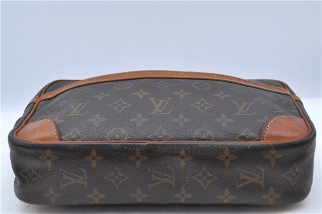 Authentic Louis Vuitton Monogram Compiegne 28 Clutch Hand Bag M51845 LV H6846