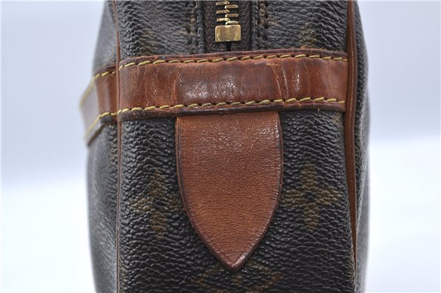 Authentic Louis Vuitton Monogram Compiegne 28 Clutch Hand Bag M51845 LV H6846