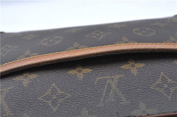 Authentic Louis Vuitton Monogram Compiegne 28 Clutch Hand Bag M51845 LV H6846